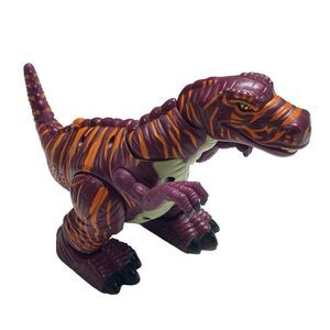Mattel Imaginext Walking Roaring T-Rex Dinosaur Battery Operated VIDEO